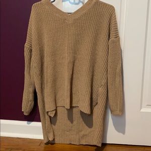 Tan sweater